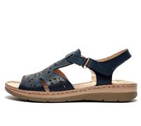 Fleet & Foster Ruth Memory Foam Womens Sandals | Sandals | Navy | UK Size 5