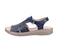 Fleet & Foster Ruth Womens Flat Sandals Navy 4 UK