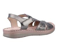 Fleet & Foster Womens Ruth Memory Foam Leather Sandals