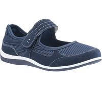 Fleet & Foster Shoe Ladies Summer Morgan Touch Fastening Shoe Navy