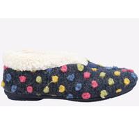 Fleet & Foster Snowberry Womens Slipper Boots Navy 6 UK