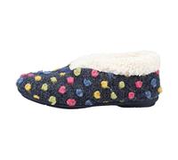 Fleet & Foster Snowberry Womens Slipper Boots Navy 6 UK