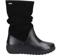 Fleet & Foster Starling Mid Boot Black With luxury suede uppers and leather bo