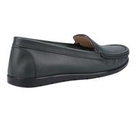 Fleet & Foster Tiggy Leather Slip On Loafer, Green