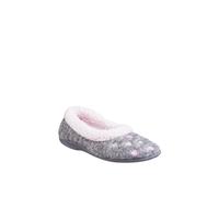 Fleet & Foster Women's Alaska Slippers in Grey | Size: 6 Fleet & Foster Grey 6