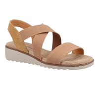 Fleet & Foster Freesia Memory Foam Womens | Sandals | Tan | UK Size 6