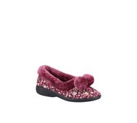 Fleet & Foster Women's Goldfinch Slipper in Burgundy | Size: 3 Fleet & Foster Burgundy 3