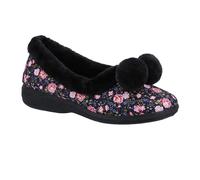 Fleet & Foster Womens/Ladies Goldfinch Floral Slippers FS9625