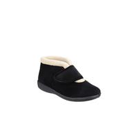 Fleet & Foster Women's Levitt Bootie Slipper in Black | Size: 6 Fleet & Foster Black 6