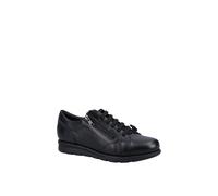 Fleet & Foster Women's Polperro Shoe in Black | Size: 4 Fleet & Foster Black 4
