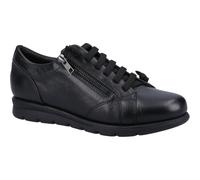 Fleet & Foster Womens Polperro Slip On Zipped Leather Shoes