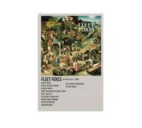 Fleet Foxes Poster Band Album Poster Canvas Wall Art Decorative Home Decor Painting for Living Room Bedroom 12x18inch(30x45cm) Unframe-style