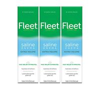 Fleet Laxative Saline Adult Enema-Ready To Use-Soft, Flexible Comfortip, 70% Extra Volume-7.8 Fl Oz Per Bottle- Pack Of 3