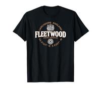 Fleetwood Lancashire England Coordinates Label 2C T-Shirt