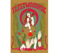 fleetwood mac 2 Retro Vintage Rock Concert Gig Poster Wall Art A4