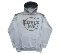 Fleetwood Mac Classic Band Logo Hoodie in Blue | Size: Large Fleetwood Mac Blue L