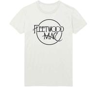 Fleetwood Mac Classic Logo Official Tee T-Shirt Mens Unisex (XX-Large) White