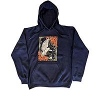Fleetwood Mac Hoodie Dove Band Logo Official Unisex Navy Blue Pullover L