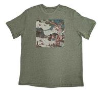 Fleetwood Mac Men's Kiln House Back Print T-Shirt in Green | Size: 2XL Fleetwood Mac Green 2XL