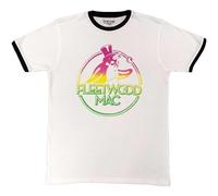 Fleetwood Mac Men's Penguin T-Shirt in White | Size: Medium Fleetwood Mac White M
