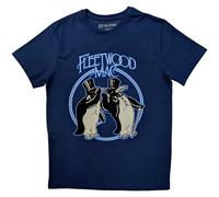 Fleetwood Mac Men's Penguins T-Shirt in Blue | Size: Medium Fleetwood Mac Blue M