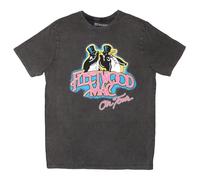 Fleetwood Mac On Tour Limited Edition 999 Only Premium Wash T Shirt L Charcoal