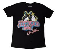 Fleetwood Mac On Tour Official Tee T-Shirt Mens Unisex (Large) Black