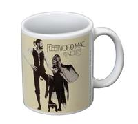 Fleetwood Mac Rumours Mug (12cm x 8.7cm x 10.5cm) (White/White/Black/Black/Cream/Cream)