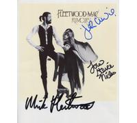 Fleetwood Mac SIGNED Photo 1st Generation PRINT Ltd 150 + Certificate (1)