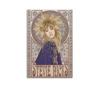 Fleetwood Mac Stevie Nicks Art Poster Canvas Wall Art Decor Living Room Modern Family Bedroom 12x18inch(30x45cm) Unframe-style