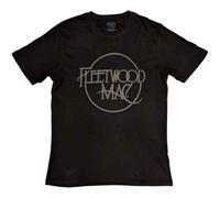 Fleetwood Mac T Shirt Hi Build Classic Logo Official Unisex Black