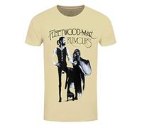 Fleetwood Mac T Shirt in Concert Band Logo New Official Men's, Yellow, L