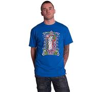 Fleetwood Mac T Shirt Lady Lyre Band Logo Official Unisex Blue