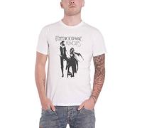 Fleetwood Mac T Shirt Rumours Band Logo Official Mens White M