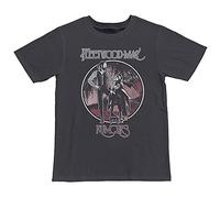 Fleetwood Mac T Shirt Rumours Vintage Band Logo Official Mens Grey XL