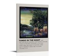 Fleetwood Mac Tango in The NightPoster Canvas Classic Decoration Waterproof Fading Mural Art Universal Decoration Painting Give Friend Teacher Gift24x36inch(60x90cm) Frame-style