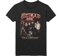 Fleetwood Mac 'in Concert' (Black) T-Shirt (Small)