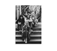 Fleetwood Mac Vintage Poster Music Posters for Room Aesthetic Canvas Wall Art Bedroom Decor16x24inch(40x60cm)