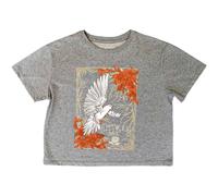 Fleetwood Mac Women's Dove Crop Top in Grey | Size: Small Fleetwood Mac Grey S