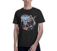 Fleetwood Music Mac* Band T Shirt Tee Novelty Man's Graphic Summer Tee Rap Band T Shirt Casual Round Neck Short Sleeve T-Shirts for Music Lover XX-Large