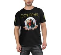 Fleetwood Music Mac* Band t Shirt Tee Novelty Men Graphic Short Sleeve T-Shirt Basic Tshirts Punk Crew Neck T-Shirts Tops XXL