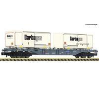 Fleischmann 6660091 SBB Cargo Sgnss Bogie Flat Wagon w/Carbagas Swapbodys VI