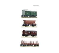 Fleischmann 6660119 DB Pwg/Otmm64/Gmhs53/Rms Wagon Set (4) III
