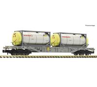 Fleischmann 6660126 AAE Sgnss Bogie Flat Wagon w/Tanktainer Load VI