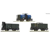 Fleischmann 809005 set three freight cars of the K.Bay N Scale 1/160
