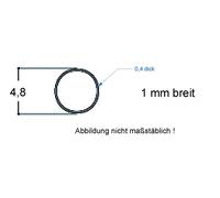 Fleischmann 948002 Adhesion Rings Wheel Diameter 4.8 mm Rubber 10 pcs.