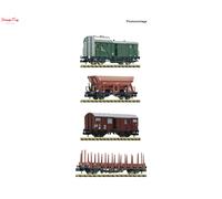 Fleischmann DB Pwg/Otmm64/Gmhs53/Rms Wagon Set (4) III N Gauge