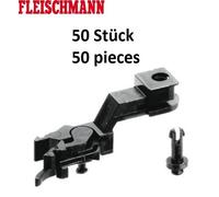 Fleischmann H0 386516 PROFI slotted coupling (6516) 50 pieces - NEW +...