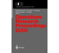 Fleischmann - Operations Research Proceedings Selected Papers of the - X555z