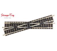 Fleischmann Profi Track Left Hand Crossing 15 Degree 1:160 Scale, N Scale